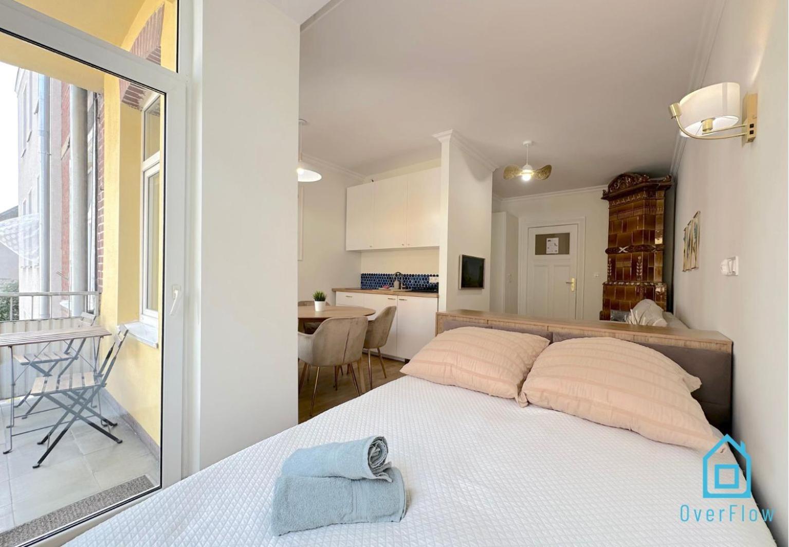Apartment Seredino Blue Apartment- Modern Comfort In A Quiet Location, 5 Minutes To Old Town & Seaside Danzig